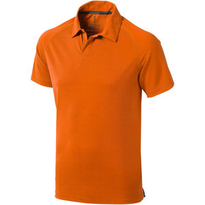 Polo personnalisé cool fit manches courtes pour hommes Ottawa Orange