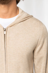 Pull col rond coton et lyocell homme publicitaire 2