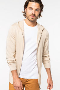 Pull col rond coton et lyocell homme publicitaire 6