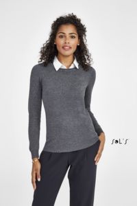 Pull personnalisé col rond femme | Ginger Women
