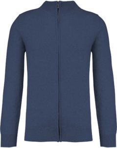 Pull-Gilet personnalisé | Polygonia Navy Heather