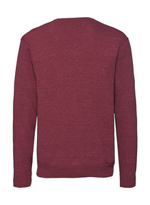 Pullover homme col v publicitaire | Buckman Cranberry Marl