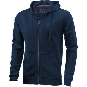 Sweater personnalisé capuche full zip Open Marine