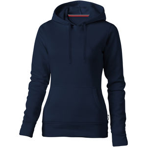 Sweater publicitaire capuche femme Alley Marine