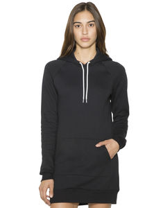 Robe publicitaire femme manches longues avec capuche | Marsh Black