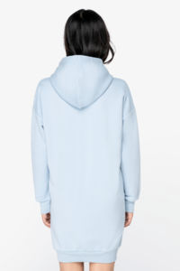 Robe sweat-shirt personnalisé bio à capuche femme 3