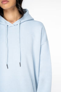 Robe sweat-shirt personnalisé bio à capuche femme 4