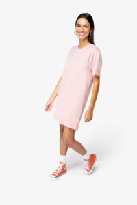 Robe t-shirt personnalisable GOTS délavée femme 1