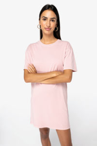 Robe t-shirt personnalisable GOTS délavée femme 2