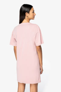 Robe t-shirt personnalisable GOTS délavée femme 3