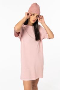 Robe t-shirt personnalisable GOTS délavée femme 8