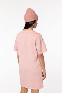 Robe t-shirt personnalisable GOTS délavée femme 9