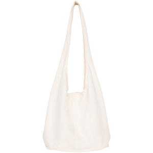 Sac bandoulière en molleton Ivory