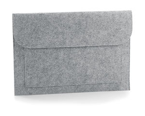 Sac pour ordinateur portable publicitaire | Felt Laptop Grey Melange