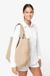 Sac shopping en jute