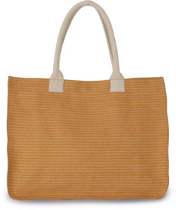 Sac Shopping personnalisable | Eloi Cumin yellow 