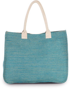Sac Shopping personnalisable | Eloi Turquoise