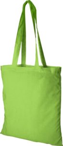 Sac shopping personnalisable|Madras Citron vert