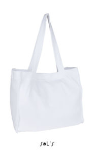 Sac shopping personnalisé french terry | Marina Blanc