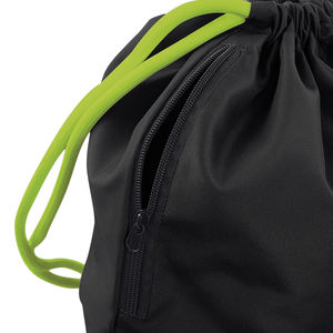 Cabas publicitaire | Icon Gymsac Black Lime Green 1
