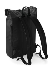 Sac à dos publicitaire unisexe | Tarp Roll Top Backpack Black