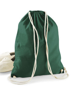 Gymsac en coton publicitaire | Chadron Bottle Green