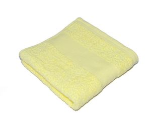 Serviette personnalisé | Balcon Light Yellow