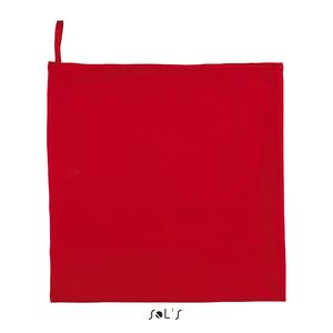 Serviette publicitaire microfibre | Atoll 50 Rouge