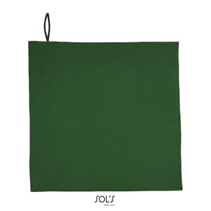 Serviette publicitaire microfibre | Atoll 50 Vert bouteille