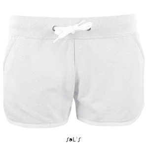 Short personnalisé femme | Juicy Blanc