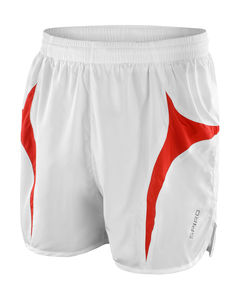 Pantalon publicitaire | Unisex Micro Lite Running White Red 1