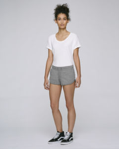 Short de jogging femme | Stella Cuts Mid Heather Grey