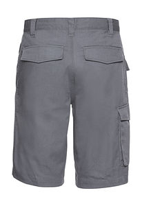 Short publicitaire unisexe | Riverview Convoy Grey