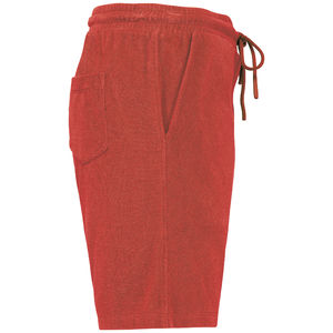 Short personnalisable écoresponsable en éponge homme  Paprika