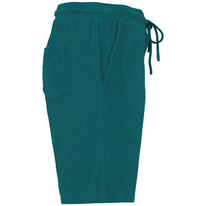 Short personnalisable écoresponsable en éponge homme  Peacock Green