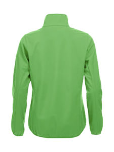 Softshell femme personnalisé 3 couches | Basic Jacket Ladies Pomme verte
