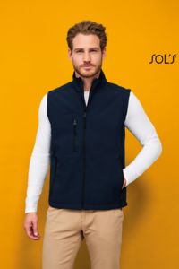 Softshell publicitaire homme sans manches | Rallye Men