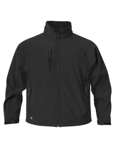 Softshell personnalisé homme manches longues | Crew Bonded Black