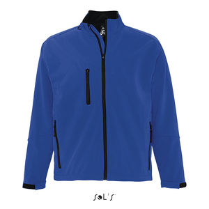 Veste publicitaire homme zippée softshell | Relax Royal