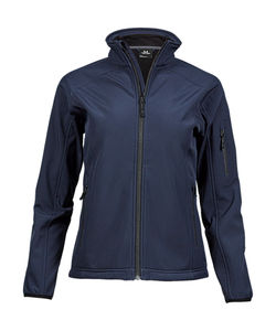 Softshell publicitaire femme manches longues cintré | Nysted Navy