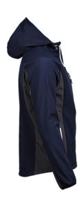 Softshell publicitaire homme manches longues cintré avec capuche | Odder 3