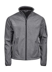Softshell publicitaire homme manches longues cintré | Nyborg Grey Melange