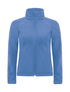 Veste softshell capuche femme personnalisée | Hooded Softshell women Azure