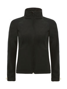 Veste softshell capuche femme personnalisée | Hooded Softshell women Black