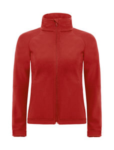 Veste softshell capuche femme personnalisée | Hooded Softshell women Red