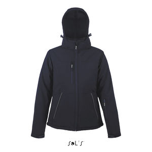 Veste publicitaire femme softshell hiver | Rock Women French marine