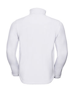 Veste softshell homme personnalisé | Santarém White