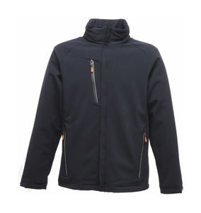 Softshell publicitaire homme manches longues avec capuche | Apex Waterproof Navy