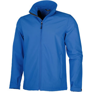 Veste publicitaire softshell Maxson Bleu