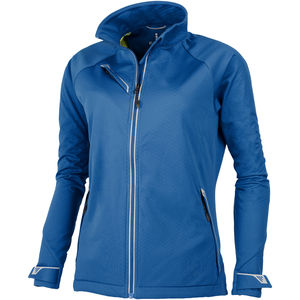 Veste publicitaire softshell femme Kaputar Bleu